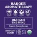 Badger Headache Soother 100% Organic Essential Oil Aromatherapy All-Natural Headache Relief w/Peppermint Eucalyptus & Lavender .6 oz Headache Soother 0.6 Fl Oz (Pack of 1) - Buy Online on GoSupps.com