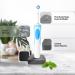 Dabblu Modern Toothbrush Holder for Oral B - Robust Concrete Anti-Slip Design Elegant Gray Bathroom Storage - Buy Online on GoSupps.com