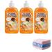 Floor Cleaner Floor Cleaner Multipurpose Floor Cleaner Mopping Decontamination Polishing Cleaning Agent (Three)