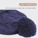 Pesaat Knitted Baby Winter Beanie with Earflaps and Pompom | Fleece Lined for Infant Toddler Boys Girls | 6-12 Months Navy - Buy Online on GoSupps.com