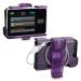 APDTEK Tandem Tslim X2 Pump Case Accessories Smooth Comfortable Flexible Safe Convenient Insulin Pump Holder 360 Rotating t: Holster Sturdy Belt Clip for t:Slim/t:Slim G4 (Purple)