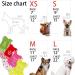 XPUDAC Small Dog Dress Girl Apparel: Colorful Flower Dog Clothes for Small Dogs - 4 Pieces (Small 5.5-8 lbs) - Buy Online on GoSupps.com