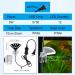 WEAVERBIRD Clip on Light Fan Shape Model-M3 Aquarius Aquarium Light 5W 12 LEDs Planted Lamp for 6mm Thick Fish Tanks - Buy Online on GoSupps.com