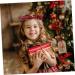 Abaodam 1pc Christmas Wreath Christmas Decore Hair Tie Bridal Headdress Girl Hair Decor Grace Bride Pine - Buy Online on GoSupps.com