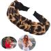 4-Pack Leopard Hair Bands & Headbands for Women - Stylish Wide Leopard Pattern Hair Accessories - Buy Online on GoSupps.com
