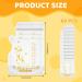 Smilcloud 60 BPA-Free Breast Milk Storage Bags - 250ml Double Zipper | Best International Shipping! - Buy Online on GoSupps.com