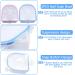 2PCS Nail Soaking Bowls with Manicure Tools - Pink & Blue - Buy Online on GoSupps.com
