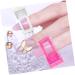 Mikinona 36 pcs Pink Tips Manicure Finger Quick Clip Gel Fixing Clips A for and Curve Tip Tools Fixation Pinchers Nail Poly Tool Salon DIY Accessories Extension Nails White Fake 1 count (Pack of 1) White Pinkx3pcs - Buy Online on GoSupps.com