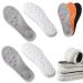 Accurateg Revolutionary Orthopedic Insole Accurate Insoles Ultra Comfort Insoles - Cloud 4D Insoles 4D Memory Foam Shock Absorption Cloud Insoles for Women Men (2Pairs-Gray 9-10) 2pairs-gray 9-10