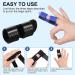 Altcompluser Finger Rail Support Set - 3-Piece Stabilizer for Broken Fingers Arthritis & Tendinitis | Black/Blue/Red - Buy Online on GoSupps.com