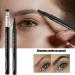 Eyebrow Waterproof Multi-Fork Pencils for Realistic Eyebrow Makeup Daily Eyebrow Makeup Supplies for Home Working Dating Traveling Gathering Dalynn 5# light gray - Buy Online on GoSupps.com