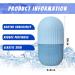 RoseFlower Ice Roller for Face and Eye - Food-Grade Silicone Cube - Reusable Puffiness Relief Beauty Roller - Ice Holder Mold in Light Blue - Buy Online on GoSupps.com