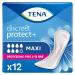 Tena Discreet - Maxi sanitary pads Es Blue 12 pieces 12 pieces (1 pack)