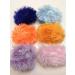 Niavida 6 x PUSCHEL Fringe Hair Ties - Bright Orange Scrunchies for Effortless Style | International Shipping Available - Buy Online on GoSupps.com