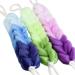 Schneespitze 3 Pcs Bath Sponge Shower Sponge Back Soaping Back Soap for Men Women (Assorted Colors)