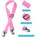Buy PATICIL Adjustable 150cm Ski Rack Belt - 2 Pack Snowboard Shoe Straps for Ski Boots & Ice Skates - Pink Rose 3.8cm - Buy Online on GoSupps.com