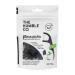 The Humble Co. Plant Based Floss Picks | Charcoal | Eco-Friendly Vegan for Your Everyday Oral Care - Dentist Approved - Removes Plaque and Gives a Fresh Feel (1 x 50p) Charcoal 50 Count (Pack of 1)