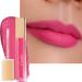Oulac Matte Liquid Pink Lipstick for Women Long Lasting Lipstick Waterproof Lip Stain No Transfer Creamy High Pigmented Formula with Rose Oil Vegan & Cruelty-Free Pink M09 M09 Pinky Kiss (Warm toned fuchsia)