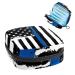 GIAPB Period Bag Sanitary Napkin Storage Bag Period Pouch Travel Makeup Bag America Flag Blue Color451