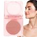 Powder Blushs Palette Matte Monochrome Blushs and Palette Natural Low Saturation Rouge Blushs for Brighten Your Face for Prom Wedding Bar Rowces 03