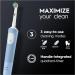 Oral-B Vitality Pro 2x Electric Toothbrushes Gift Set | 3 Brushing Modes, 2 Toothbrush Heads | Perfect Christmas Gifts for Men and Women | 2 Pin UK Plug | Black & Blue Duo - Buy Online on GoSupps.com