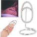Fingernail Rings Women Exquisite Fashionable Finger Nail Cover Rings Nail Art Decoration Finger Nail Rings Vintage Nail Cover Rings Index Finger Nail Jewelry Decorations Ornament for(3043 Platinum) - Buy Online on GoSupps.com