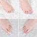 196Pcs Glossy Press on Toenails Set - 7 Colors, 14 Sizes | Solid Color False Toe Nail Tips | Acrylic Toenails with Glue for Nail Art - foreverLily - Buy Online on GoSupps.com