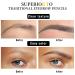 Waterproof Microblading Brow Pencil - High Pigmented Long Lasting 4 Point Pen for Natural Eyebrow Makeup in Dark Brown - Buy Online on GoSupps.com