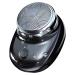 Mini Electric Razor for Men Portable Electric Shavers Men's Electric Shaver Rotary Replacement USB Rechargeable Easy One-Button Wet and Dry Waterproof Electric Razor for Home Car Travel Office
