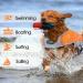 Ownpets Inflatable Dog Vest - High Buoyancy Light Swim Vest for Dogs | Adjustable Pet Rescue with Reflective Strips (XL) - Buy Online on GoSupps.com