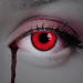 Aricona Red Contact Lenses with Black Rim - Scary Vampire Effect - Prescription-Free Halloween Colored Lenses for International Shipping - Buy Online on GoSupps.com