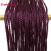 3 Packs Eunice Hair #99J Synthetic Crochet Braids - 28 Inch Soft Goddess Mambo Hair Extensions - Box Braids (28 Roots/Pack) - Buy Online on GoSupps.com