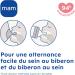 MAM Easy Start Anti-Colic Bottle 0 Months Extra Slow Flow (130ml) Sand - Bottle to Reduce Baby Colic and Discomfort - Breastf - Buy Online on GoSupps.com