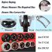 6in/7in/8in Replacement Walker Wheels Wheelchair Front Casters Solid Tires Anti-Slip Rubber Wheels for Rollators Set of 2-Black/Grey Black 6in(15cm) 3POUR3 Black 6in(15cm) - Buy Online on GoSupps.com