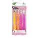 Brushworks 4 Piece Combination Tweezer Set - Brights