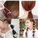 Rpanle 100 Pieces Elastic Hair Ties - Green Hair Bands for Girls | Ponytail Holders 2.5mm Hair Bobbles - Buy Online on GoSupps.com