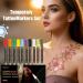  BommFu Skin Pencil 10 Colors Erasable Face Skin Marker for Kids Adults Birthday Party Cosplay Festival Makeup Role Play Event - Buy Online on GoSupps.com