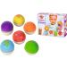 Eichhorn Sound Balls | 6 Colorful Wooden Balls for Babies & Toddlers | Musical Wooden Toys for 12+ Months - Buy Online on GoSupps.com