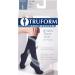 Truform Compression Socks for Women - 15-20 mmHg Knee High Over Calf Length White Rib Knit X-Large (Pack of 2) - Comfortable Dress Socks for Travel & Daily Wear - Buy Online on GoSupps.com