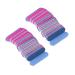 Potadak 200 Pieces Nail Files Double Colour Mini Buffer Sanding 180/240 Disposable Manicure Tools