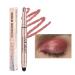 MCAORI Double End Glitter Matte Eyeshadow Stick Pencil Eyeshadow Makeup Waterproof Bicolor ShimmersCosmetics Beauty Makeup Tool