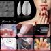 360Pcs No File Short Nail Tips Kit | Pre-Buff Matte Gel | Soft Full Cover for Nail Extensions | Acrylic False Nails | 12 Sizes QS15-360 - Buy Online on GoSupps.com