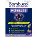 Sambucol Black Elderberry Pastilles | Quickly Soothes Sore Dry & Scratchy Throat Symptoms | Immune Support & Antioxidant | Ideal for Ages 6+ | Gluten & Nut Free | 20 Soft & Chewy Pastilles blue - Buy Online on GoSupps.com