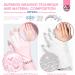 Saviland UV Gloves for Gel Nails - UPF200+ Professional UV Protection Fingerless Gloves for Manicures - Anti UVA & UVB - Light Pink - Buy Online on GoSupps.com