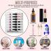Clear Nail Polish Organizer for 48 Bottles | Portable & Durable Nail Polish Holder with Adjustable Dividers | Space Saver & Travel-Friendly Case - Buy Online on GoSupps.com