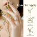 MIZHSE Reflective Glitter Gel Polish Set - BD-007 Light Gold | Sparkly Manicure Kit for Christmas DIY at Home - Buy Online on GoSupps.com