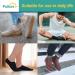 Puikos Moisturizing Gel Heel Sleeves for Cracked Feet - Overnight Treatment for Dry Heels - Men and Women's Heel Repair Socks - Buy Online on GoSupps.com