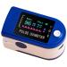 Pulse Oximeter Fingertip Large OLED Display Pulse Oximeter Finger Oximetry Blood Oxygen Saturation Monitor for Heart Rate and SpO2 Portable Oximeter