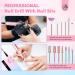 SAVILAND Portable Nail Drill - 40000 RPM Digital Pro Electric E-File | Cordless Fast Remover for Acrylic Nails | Anti-Shaking Manicurist Tool in Blue & Pink - Buy Online on GoSupps.com