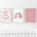 Pompom Prints Set of 3 Girls Bedroom Prints Rainbow Nursery Prints Scandi Boho Style Nursery Decor Playroom Prints Picture Frames not Included (5x7 Inch S) 5x7 Inch S